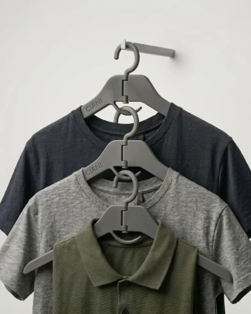 Percha Plegable Ahorradora de Espacio